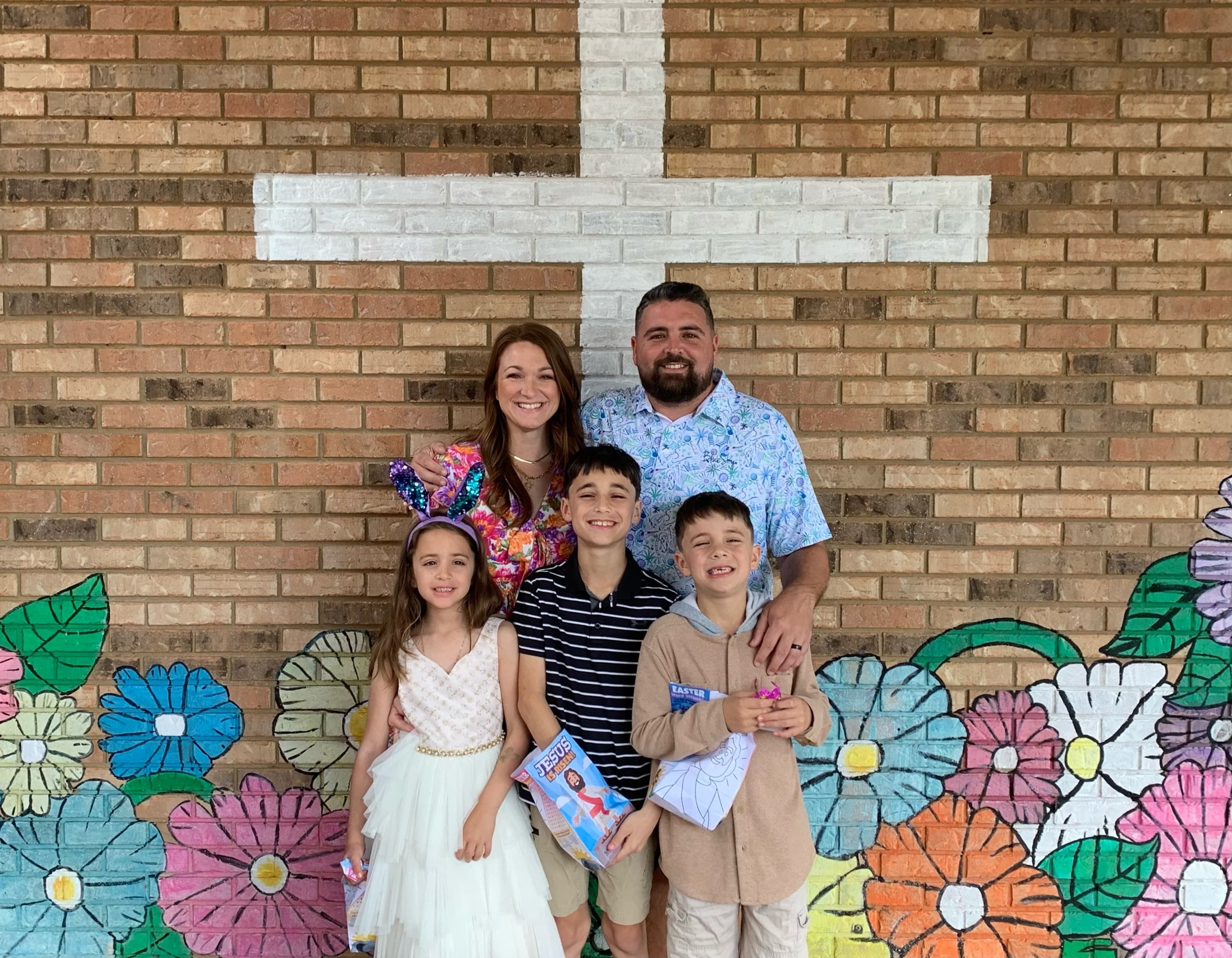 Ana Williams with her family